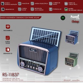 RADIO SAMI VINTAGE SOLAR RS-11837