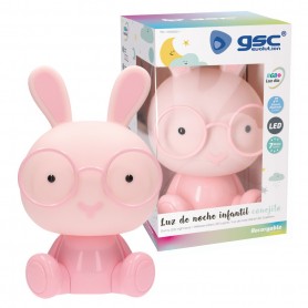 LUZ NOCHE GSC LED 5W+ALT.CONEJO RS.
