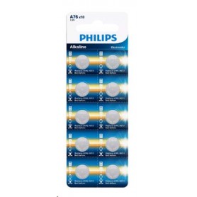 PILA LR44 PHILIPS LITIO 3V BL.10