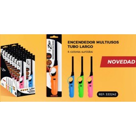 ENCENDEDOR COCINA ZAP LARGO COLORES BL.