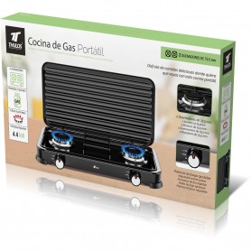 COCINA GAS THULOS 2 FUEGOS NG.GS62