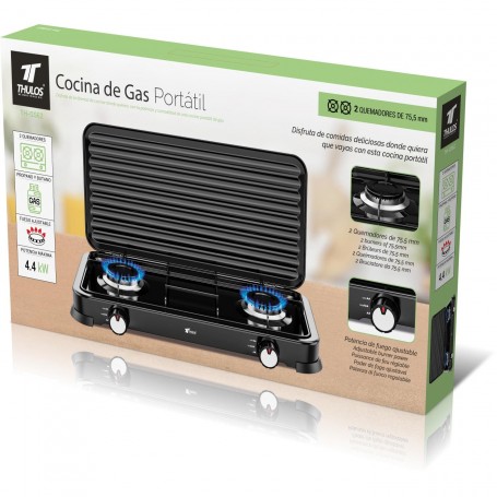 COCINA GAS THULOS 2 FUEGOS NG.GS62