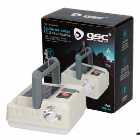 LINTERNA GSC LED SOLAR RECARG. 0002