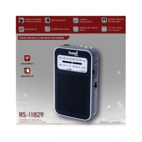 RADIO SAMI BAT/PILAS VERT RS-11829