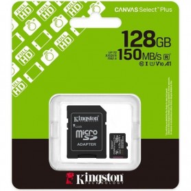 TARJETA KINGSTON MICRO SDHC 128Gb+A 150MBs