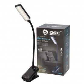 LINTERNA GSC LECTURA AJUSTABLE LED 0012