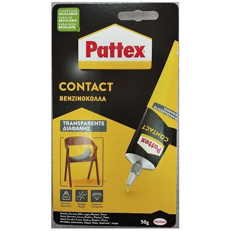 PATTEX COLA CONTACTO 50gr Bt.TRANSP.