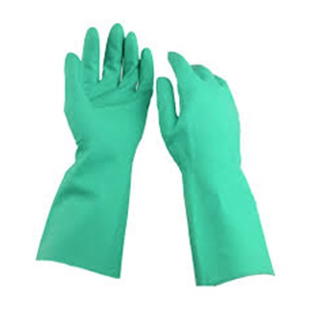 GUANTE DPL INDUSTRIAL NITRILO Verde T9