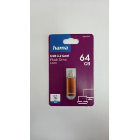 PENDRIVE HAMA 64Gb 3.2 LAETA BRONCE