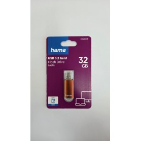 PENDRIVE HAMA 32Gb 3.2 LAETA BRONCE