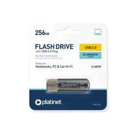 PENDRIVE PLATINET 256GB 2.0 PMFE256 NG.