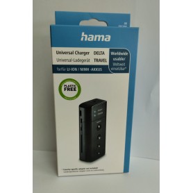 CARGADOR HAMA BATERIAS UNIVERSAL 08/1390