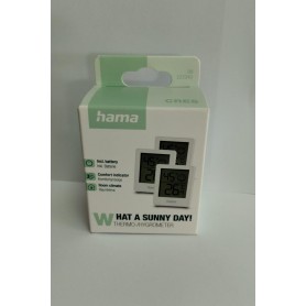 TERMOMETRO HIGROMETRO HAMA CRES PACK.3