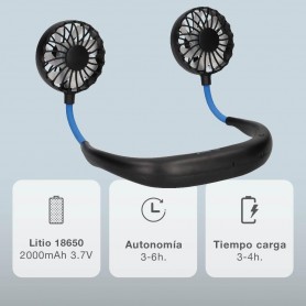 VENTILADOR GSC CUELLO USB 2.5W BHARI