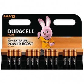 PILA LR03 DURACELL PLUS100 Pack.12 POWER BOOST