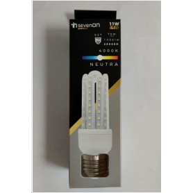BOMBILLA 7H LED 4U 11W E27 4000K PREMIUM