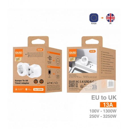 ADAPTADOR IDUSD INGLES/EUROPEO D03B