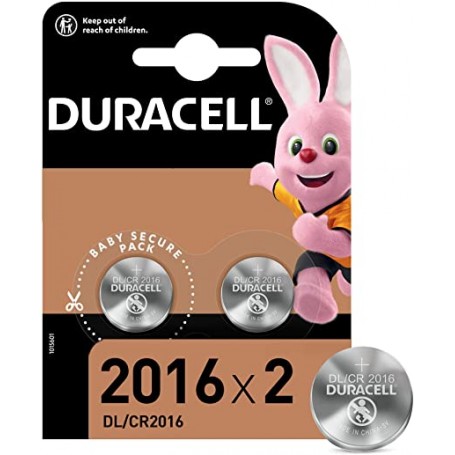 PILA DL2016 DURACELL LITIO Bt.2