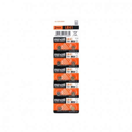 PILA LR41 MAXELL Bt.10