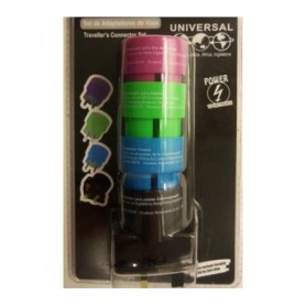 SET ADAPTADORES VIAJE UNIVERSAL VIVANCO