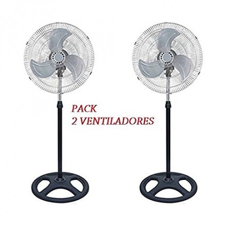 VENTILADOR E.TEK IND.PIE MET.18 80w P2