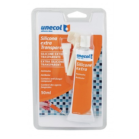 SILICONA UNECOL 6112 50ml TRANSP. blister