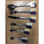 CUCHILLO VIER CHULETERO INOX MURANO Bl.2