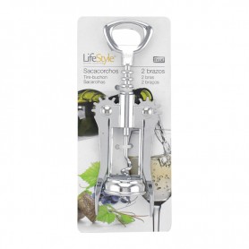 SACACORCHOS LIFESTYLE METALICO 2 BRAZOS