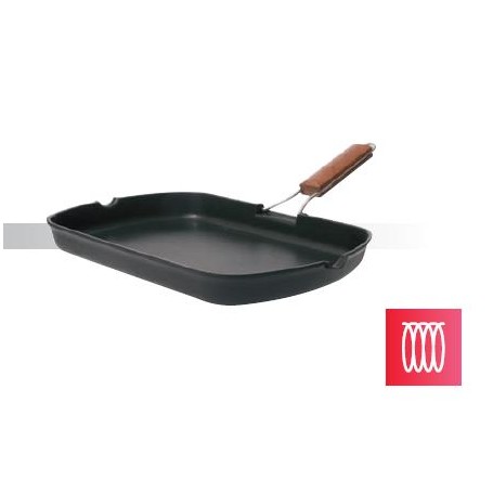 ASADOR VIER ALUM FUND INDUC 36cm LISO MANGO