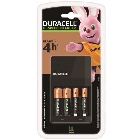 CARGADOR DURACELL CEF 14 2AA+2AAA