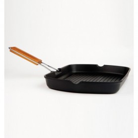 ASADOR VIER ALUM FUND INDUC 20cm GRILL MANGO