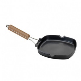ASADOR VIER ALUM FUND INDUC 24cm LISO MANGO