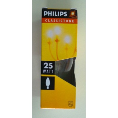 BOMBILLA VELA PH CL 25w 125v