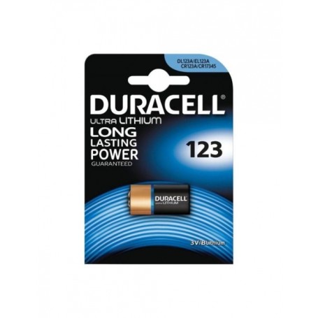 PILA CR123A DURACELL ULTRA LITIO