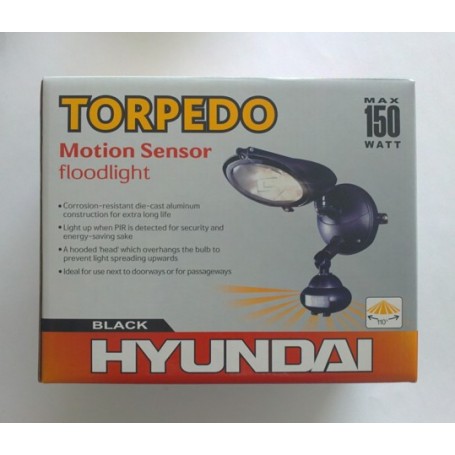 FOCO HYUNDAI HALOGENO 150w TORPEDO BK