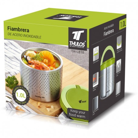 FIAMBRERA TH ACERO INOX 1.L LB10