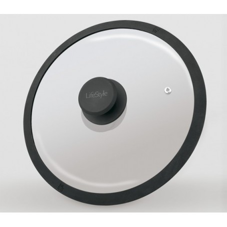 TAPA LIFESTYLE VIDRIO 22cm ARO SILIC