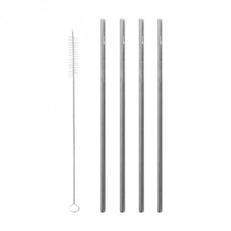PAJITA METALICA LIFESTYLE RECTA PACK4