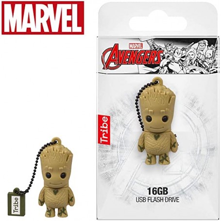 PENDRIVE TRIBE MARVEL GALAXY GROOT 16Gb 35502