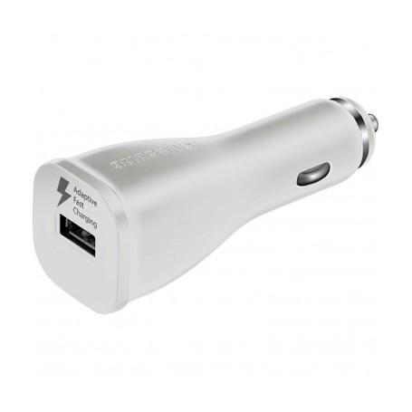 CARGADOR SAMSUNG COCHE USB 2A Blanco