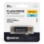 PENDRIVE PLATINET 32Gb+TYPE C PMFC32 NG.