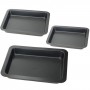 SET 3 BANDEJA HORNO VIER 36/38/43cm