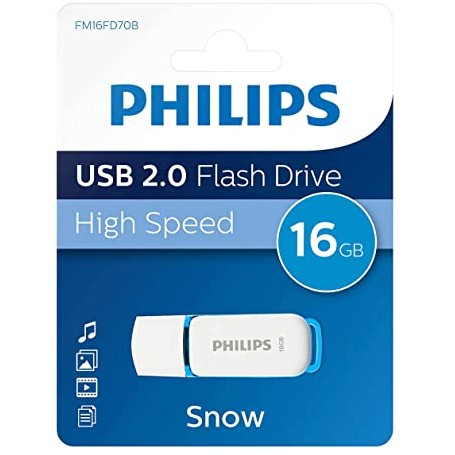 PENDRIVE PHILIPS 16Gb 2.0 SNOW
