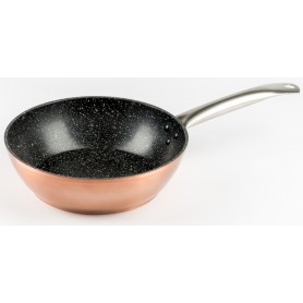 SARTEN VIER COBRE FORJA INDUC 32cm PROF.