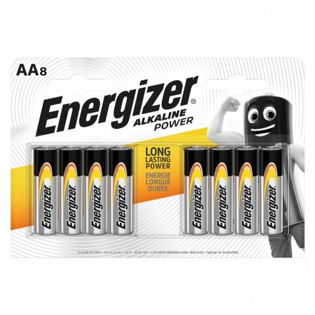 PILA LR06 ENERGIZER ALKALINE Bt.8