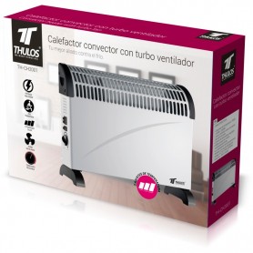 CALEFACTOR CONVECTOR THULOS 2000W TURBO 2001