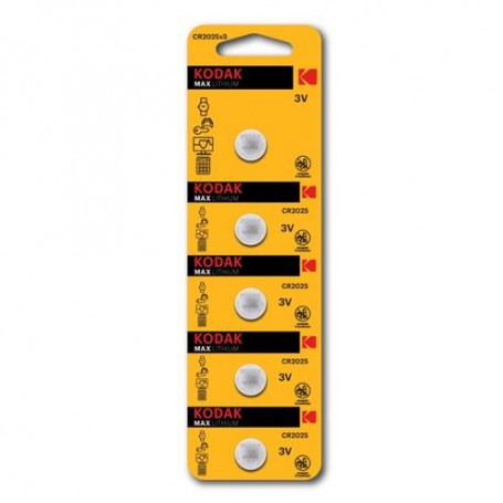 PILA CR2025 KODAK LITIO Bt.5