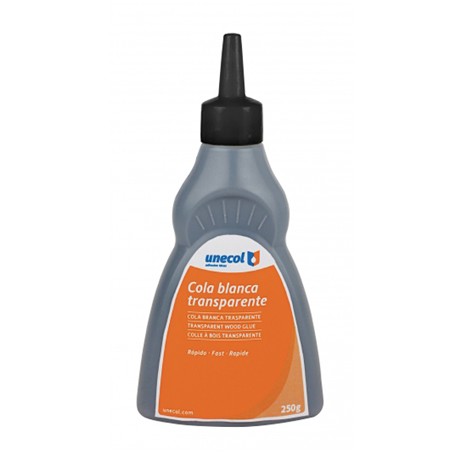 COLA BLANCA UNECOL TRANSPARENTE 125g 5181