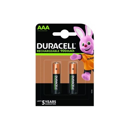 PILA RECARG.DURACELL AAA B.2 900mAh