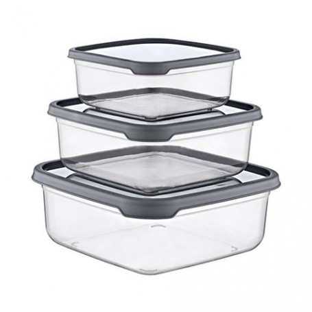 SET 3 RECIPIENTES 7H CUADRADO GR.